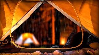 Rain On Tent – 3 Hours Of Relaxing Nature Sounds To Help You Sleep At Night