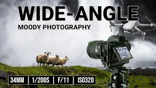 Moody WIDE-ANGLE lens photography