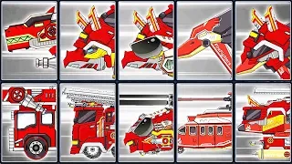 Dino Robot Corps: Firefighters | Eftsei Gaming
