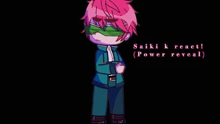 Saiki k react to saiki! [shorter than saiki having powers] (satou x saiki)