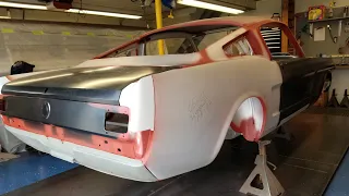 Building A 1965 Mustang Fastback Shell Door Gaps