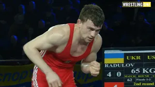 2016 | KYIV | FS | 65KG | FINAL | 🦁 SEMEN RADULOV (UKR) 4-8 FALL  LOGAN STIEBER (USA)