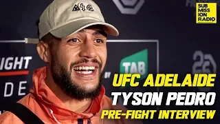 Tyson Pedro on Hilarious Prank War With Mark Hunt, Partying With Mick Fanning | UFC ADELAIDE