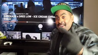 American Reacting To Swedish Rap)GREEKAZO x DREE LOW -ICE CREAM