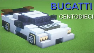 ⚒️ Minecraft | Bugatti Centodieci Yapımı / Tutorial