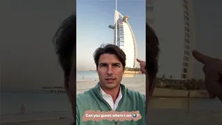 FAKE Tom Cruise in Dubai #dubaishorts #impersonator #milesfisher #sosia #tomcruise
