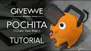 Chainsaw Man "Pochita" EVA foam cosplay prop ( TUTORIAL ) with PDF patterns