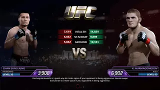 UFC Mobile - Korean Zombie vs Khabib