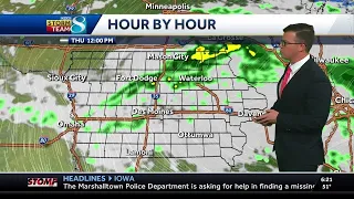 Iowa weather: Rain chances continue today