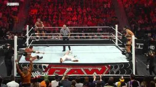 Raw: Randy Orton & Rey Mysterio vs. CM Punk & Cody Rhodes