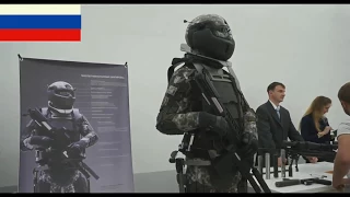 Soldier combat equipment of future Russian army