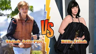 Shiloh Jolie-Pitt (Brad Pitt's Daughter) VS Billie Eilish Transformation ★ From Baby To Now