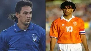 Ruud Gullit Vs Roberto Baggio (1992) – Netherlands x Italy