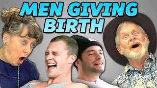 Elders React to Men Giving Birth