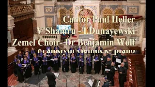 Cantor Paul Heller sings I.Dunayewski's V'Shamru