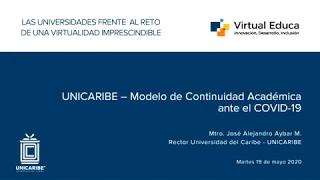 Seminario online: Las universidades frente al reto de una virtualidad imprescindible