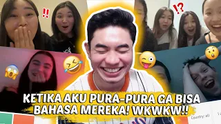 Pura Pura Gabisa Bahasa Merekaaa Di OmeTV , DIOMONGIN WKWKWK ‼️- Ome.TV Internasional