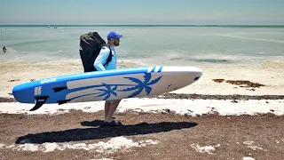 Amazing Hybrid Inflatable Kayak Board - Sakee iSUP and Bixpy Jet