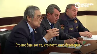Губернатор Кемерова говорит Путину, что на митинг после пожара «вышли 200 человек»