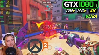 GTX 1080 Ti | Overwatch 2 - 1080p, 1440p, 4K - Ultra Settings