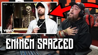 EMINEM IS BACK | RAPPER REACTS to GRIP - Walkthrough! feat. Eminem [Official Audio]