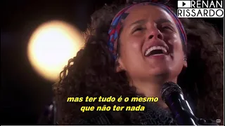 Alicia Keys & John Mayer - If I Ain't Got You / Gravity (Tradução)