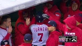 WSH@COL: Harper plates Turner with a groundout