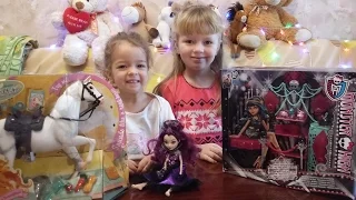 Запоздалые новогодние подарки! Monster High из серии "Свет, камера, мотор!", HorsePlay