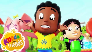 If You're Happy and You Know It | Nursery Rhymes | Kids Cartoons | Songs For Kids | Kunda & Friends