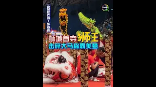 麻坡关圣宫“跌”出局    狮城首夺世界狮王   击碎大马称霸美梦