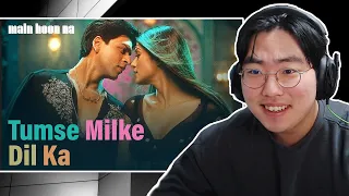 Korean Reacts To Tumse Milke Dilka Jo Haal [Full Song] | Main Hoon Na | Shahrukh Khan