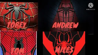 Tobey Maguire vs Adrew Garlfield vs Tom Holland vs Miles Morales [Edit Spiderman SpiderVerse]