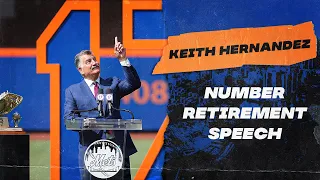 Keith Hernandez’s Number Retirement Speech (Full)
