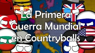 Primera Guerra Mundial en Countryballs