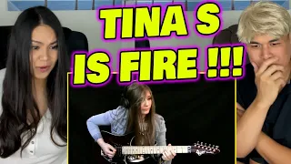 ASIAN REACTS FIRST TIME to Tina S | Dragon Force - Through the Fire and Flames  Cover