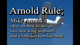 Arnold rule; Mike Arnold's aerodynamic ideas