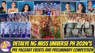 Detalye ng Miss Universe PH 2024's Pre Pageant Events and Preliminary Competition