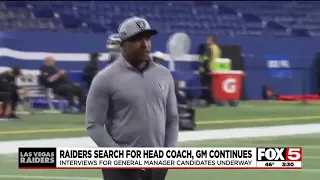 Raiders search for head coach, GM continues