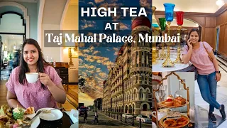 Unlimited Afternoon High Tea Buffet at Hotel Taj Mahal Palace Mumbai Sea Lounge Restaurant Food Vlog