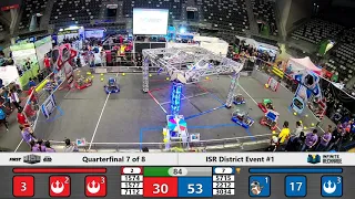 Quarterfinal 7 - 2020 ISR District Event #1