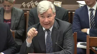 Senator Whitehouse in Special Committee on the Climate Crisis Hearing