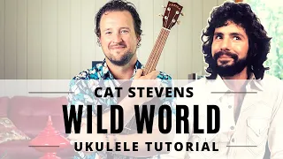 Cat Stevens | Wild World | Ukulele Tutorial | Chords + Strumming + Play Along