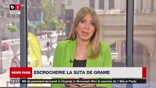 NEWS PASS CU LAURA CHIRIAC. ESCROCHERIE LA SUTA DE GRAME. NEHAMMER CERE TESTE ADN PENTRU MIGRANȚI P2