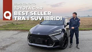 TEST DRIVE del 2.0 GR SPORT IBRIDO (197 cv) | Toyota C-HR 2024