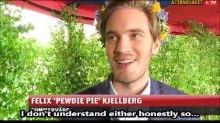 Interview with Pewdiepie, June 2014 Sweden (HD)