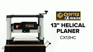 13" Helical Planer CX-Series (CX13HC) from Busy Bee Tools