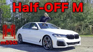 2023 BMW m550i is it an M Half-Off :All Specs Test Drive