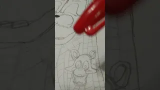 fnaf the blob drawing pt4 #shorts