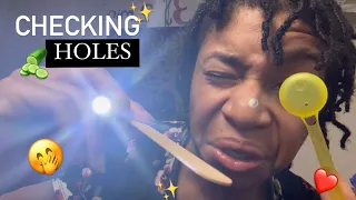 ASMR - Checking All Your Holes & More