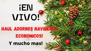 Haul artículos navidad de Soriana! Platicaremos  muchas cosas 🤭